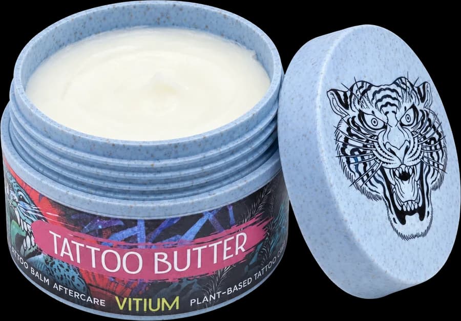 VITIUM ingredients — shea, mango, calendula, vitamin E, hypericum