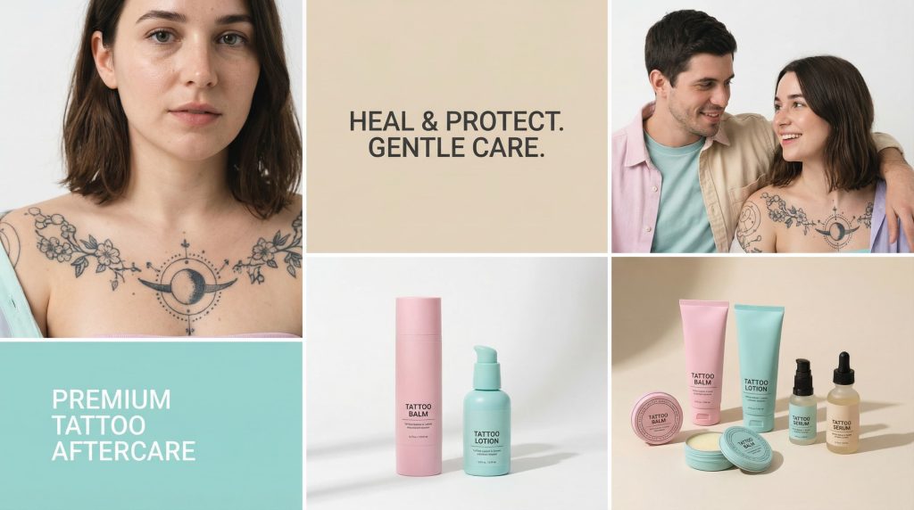 Close-up of person with meaningful fine-detail tattoo in intimate placement